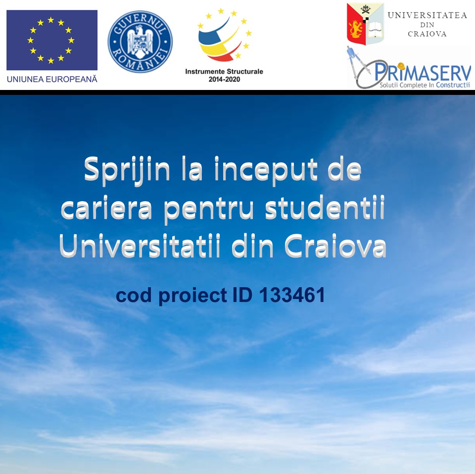 Practis, Sprijin la început de carieră pentru studenții Universității din Craiova
